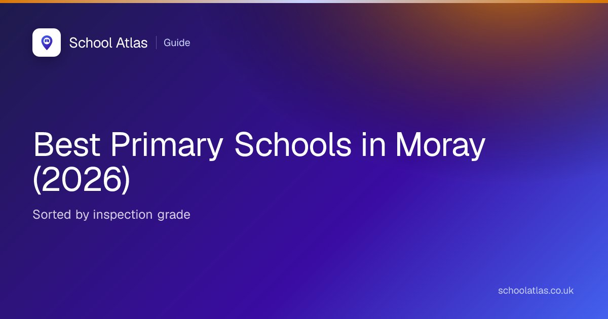 Best Primary Schools in Moray (2026)
