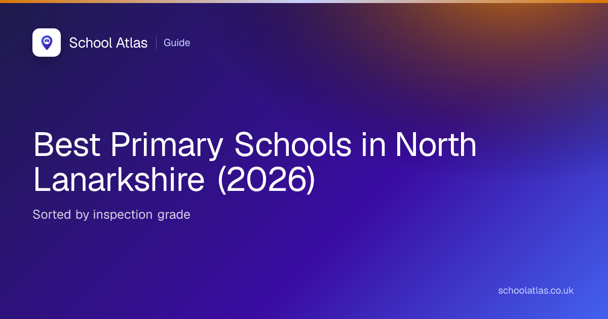 Best Primary Schools in North Lanarkshire (2026)