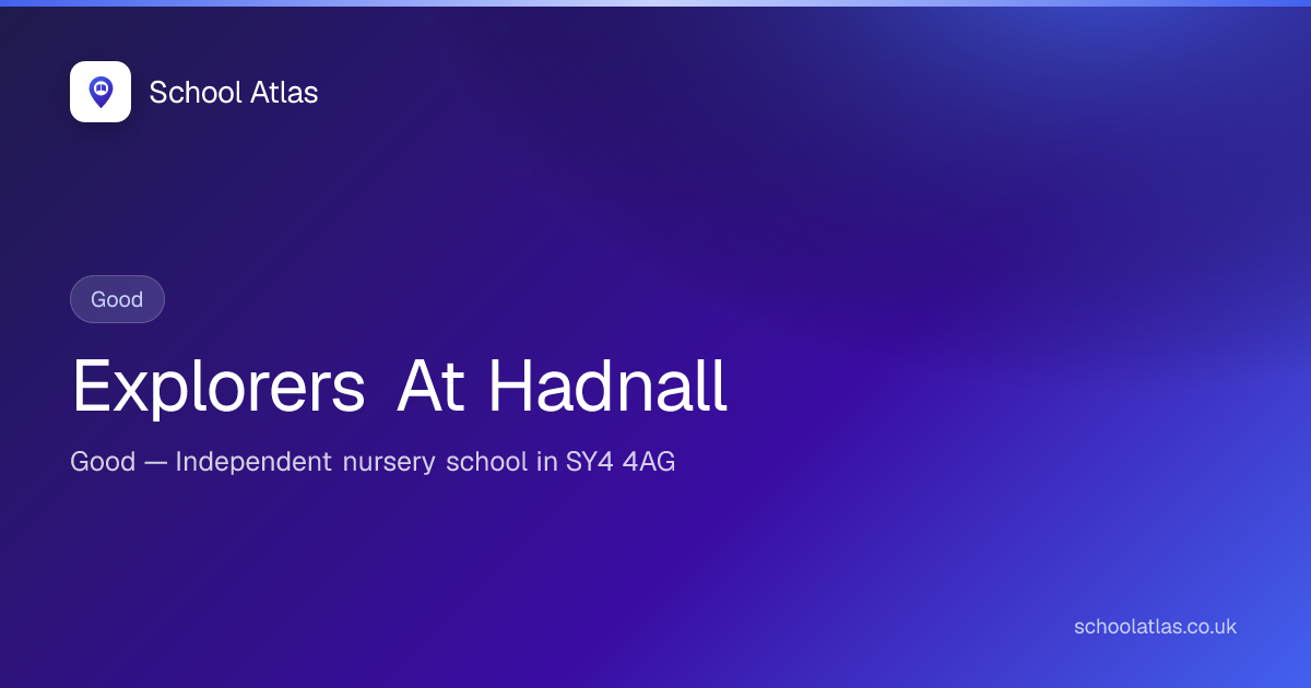 Explorers At Hadnall — Good | Shropshire