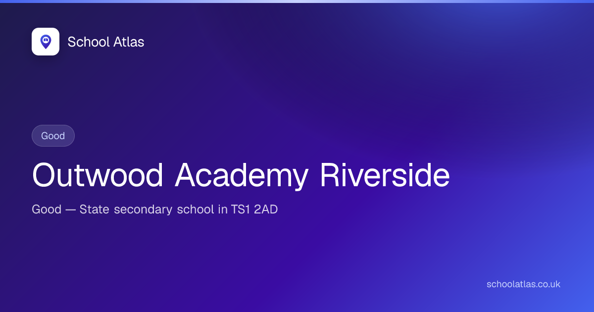 Outwood Academy Riverside — Good | Middlesbrough