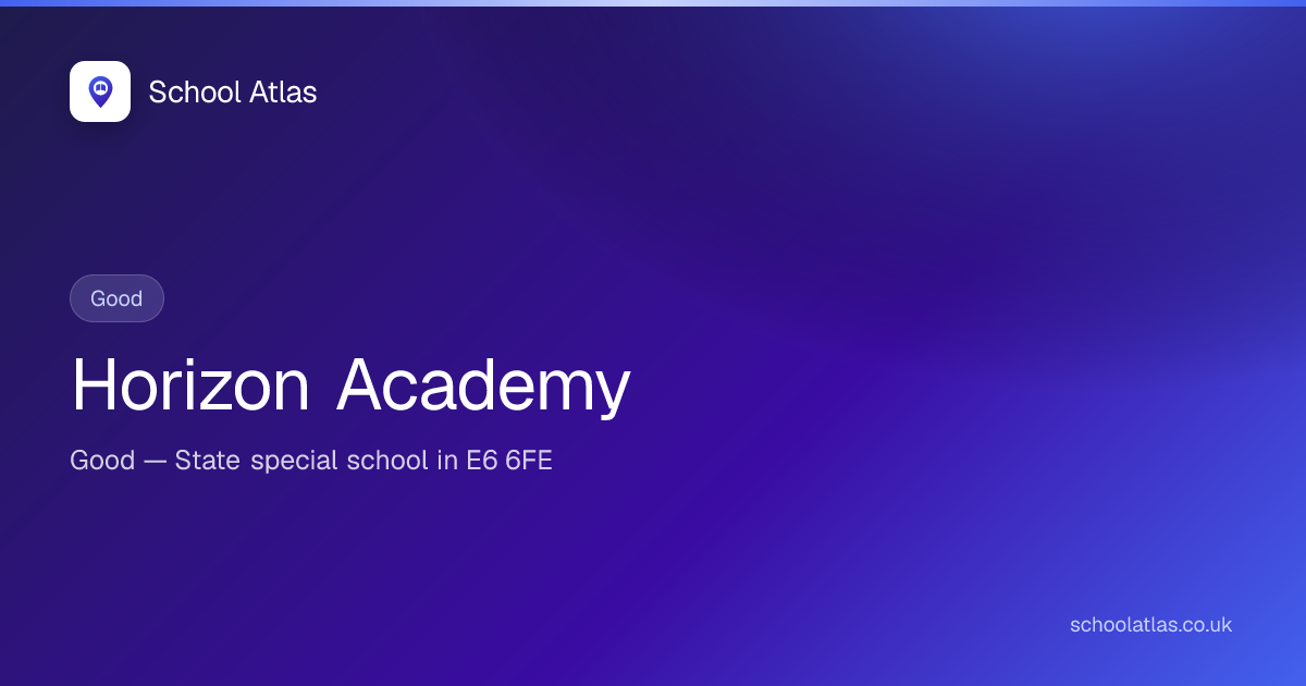 Horizon Academy — Good | Newham