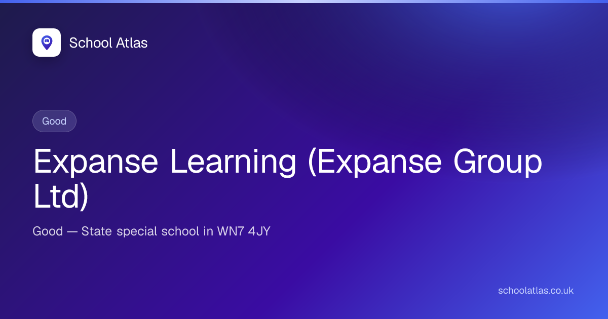 Expanse Learning (Expanse Group Ltd): Ofsted, Results & Catchment 2026 ...