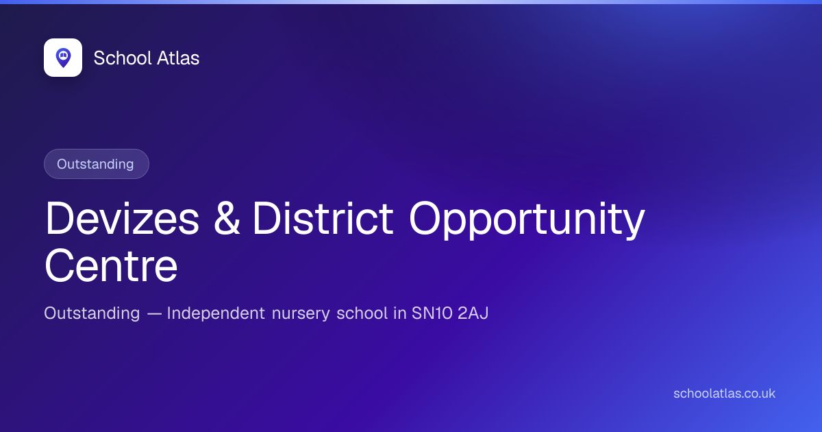 Devizes & District Opportunity Centre — Outstanding | Wiltshire