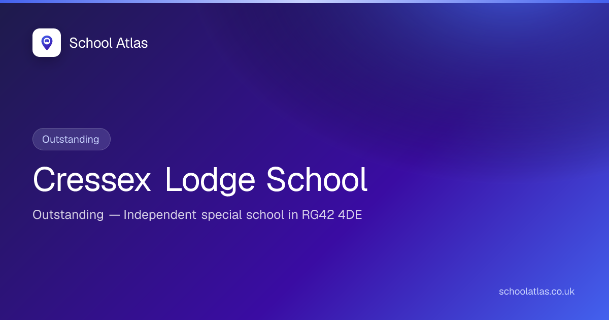 Cressex Lodge School — Outstanding | Bracknell Forest