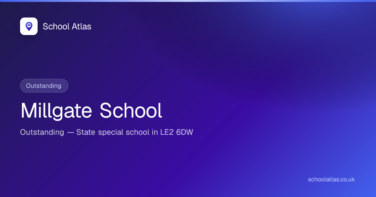 Millgate School — Outstanding | Leicester
