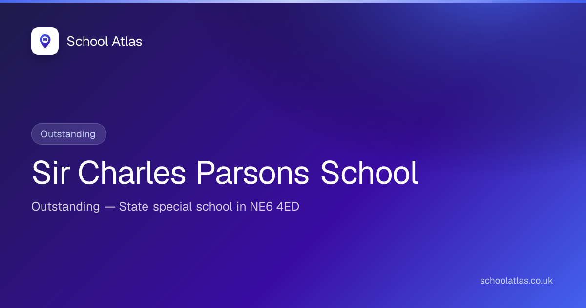 Sir Charles Parsons School: Ofsted, Results & Catchment 2026 ...