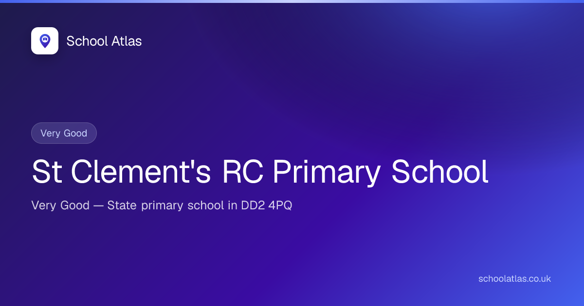 St Clement's RC Primary School: Education Scotland, Results & Catchment ...