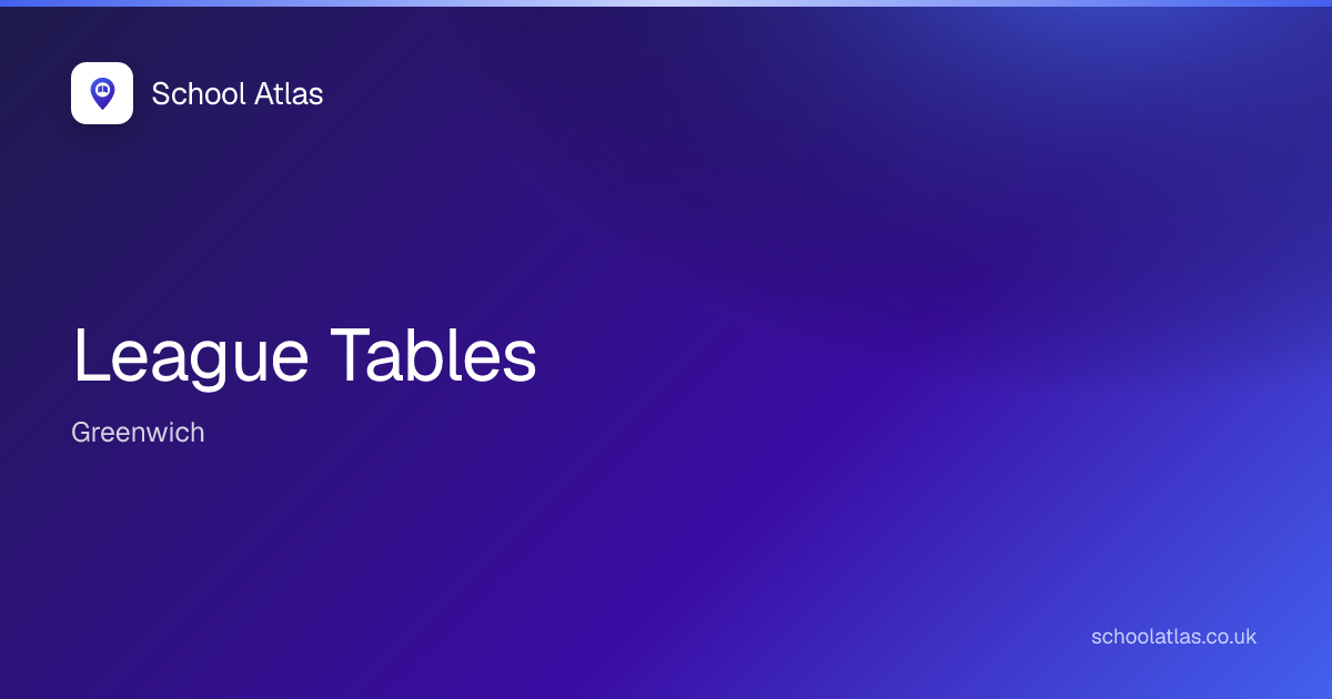 League Tables | Greenwich