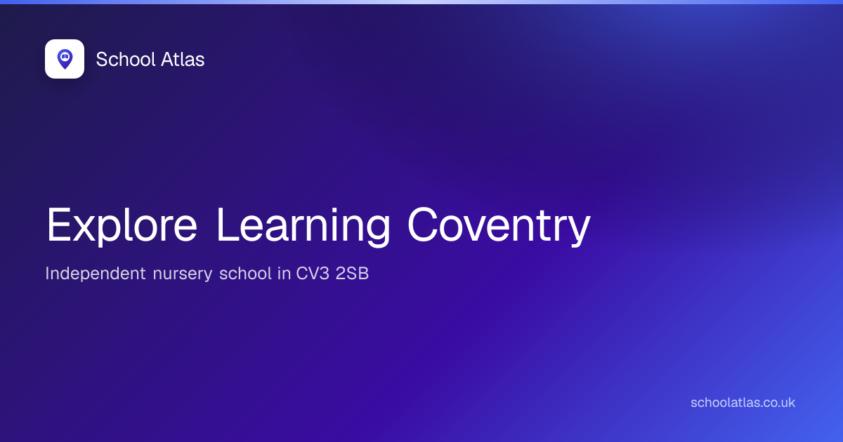 Explore Learning Coventry | Coventry
