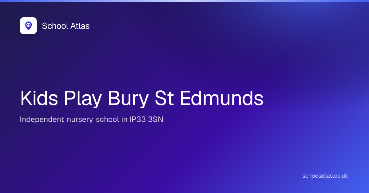 Kids Play Bury St Edmunds | Suffolk