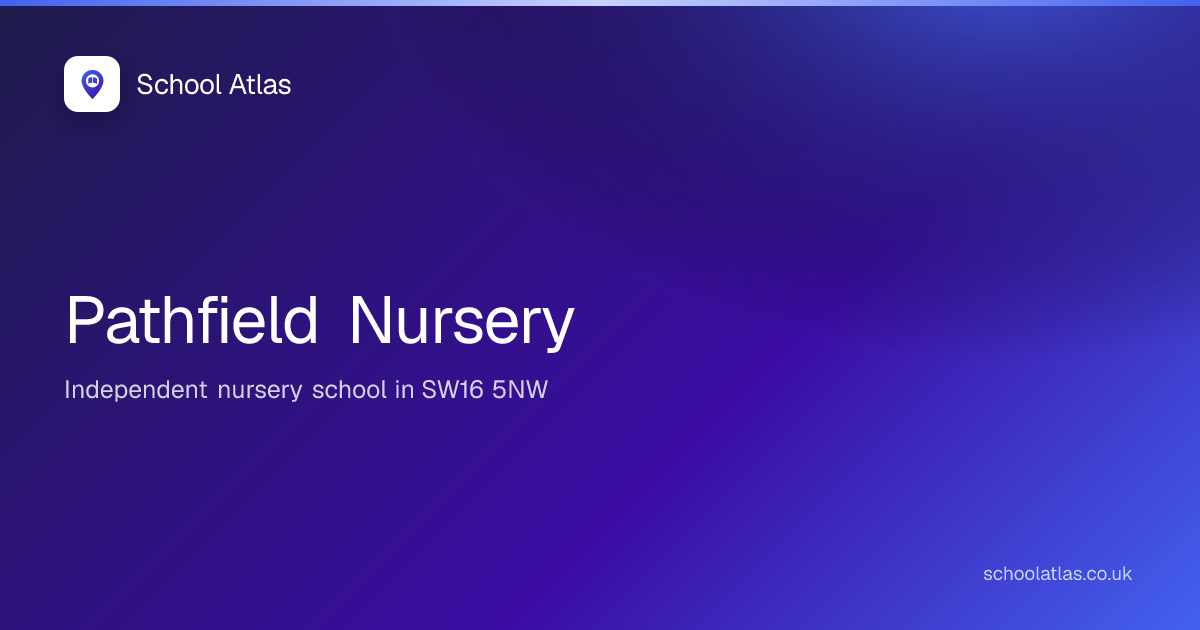 Pathfield Nursery | Lambeth
