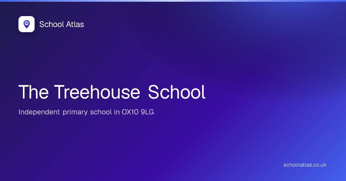 The Treehouse School: Ofsted, Results & Catchment 2026 | Oxfordshire
