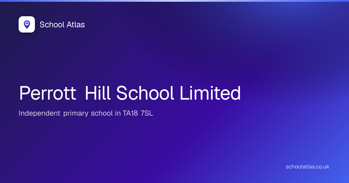 Perrott Hill School Limited | Somerset