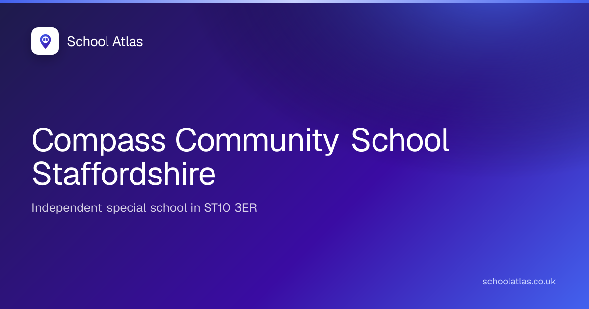 Compass Community School Staffordshire | Staffordshire