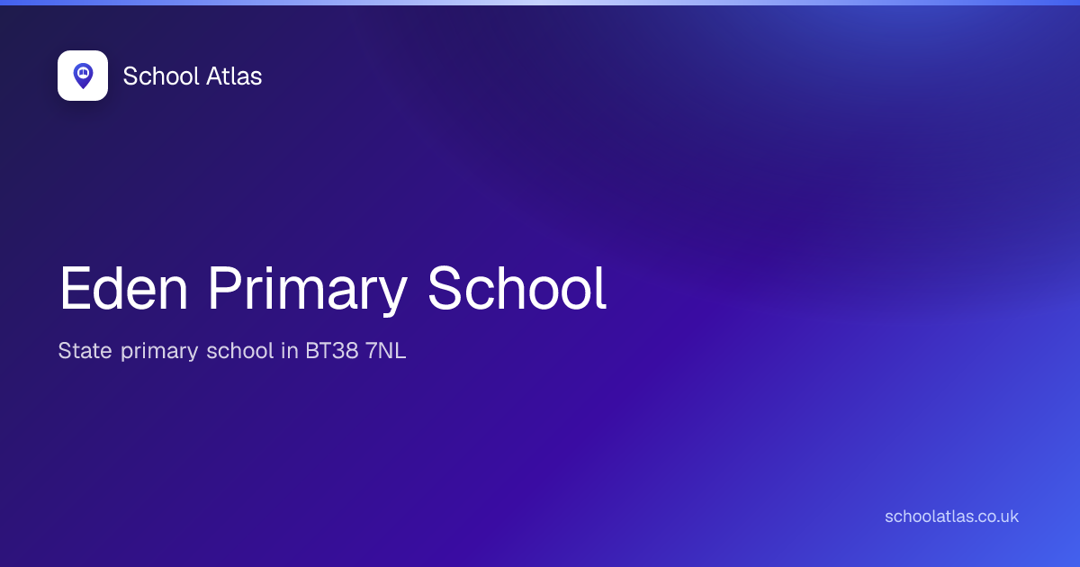 Eden Primary School | Mid and East Antrim