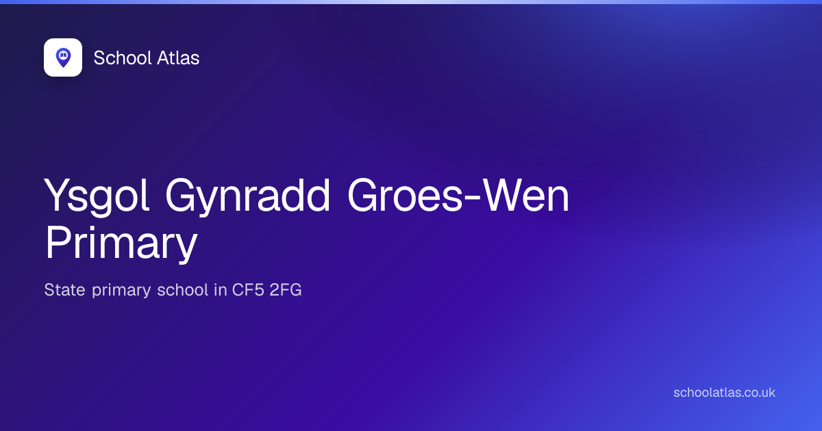 Ysgol Gynradd Groes-Wen Primary: Estyn, Results & Catchment 2026 | Cardiff
