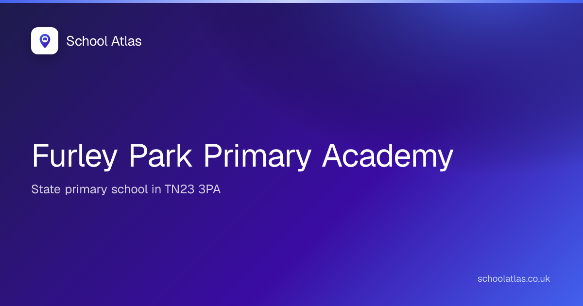 Furley Park Primary Academy: Ofsted, Results & Catchment 2026 | Kent