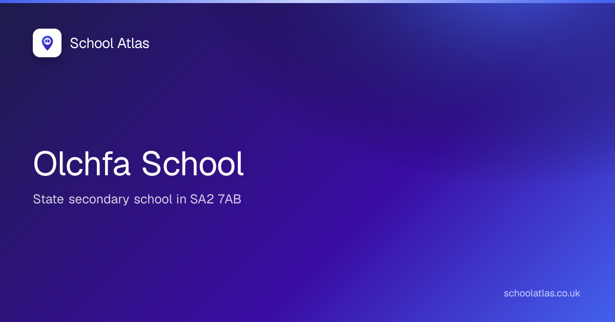 Olchfa School: Estyn, Results & Catchment 2026