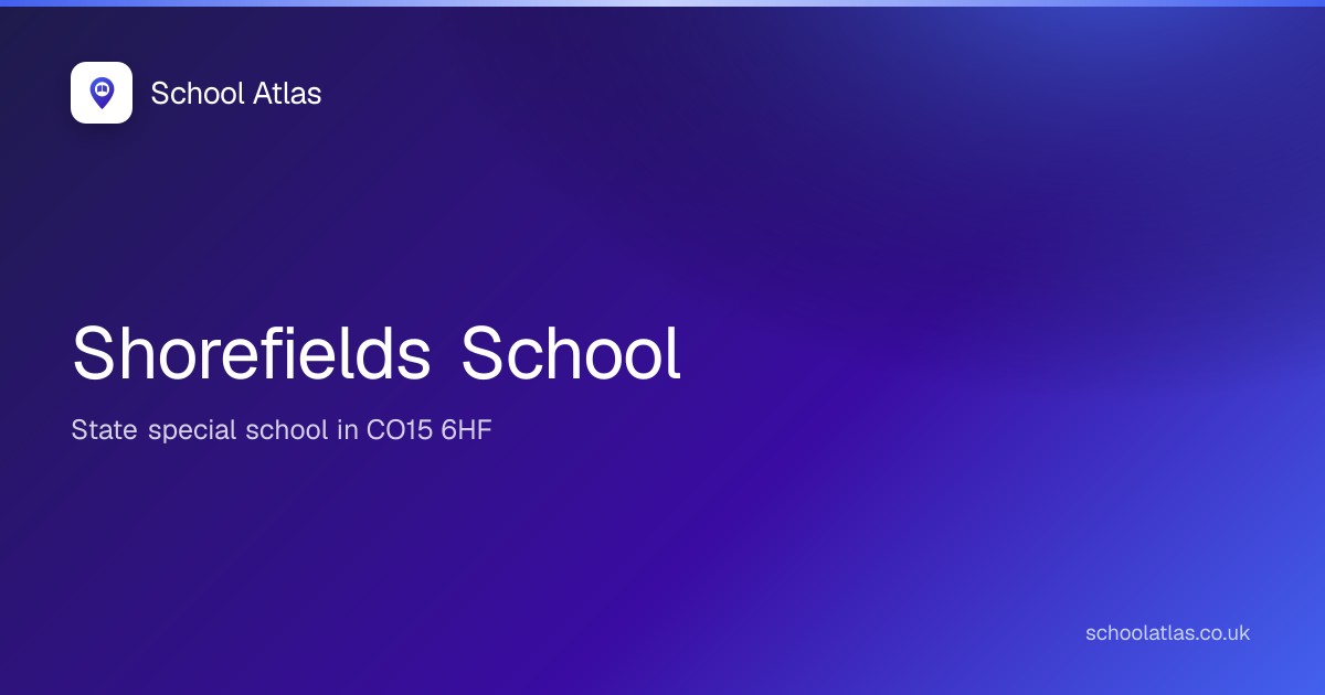 Shorefields School | Essex